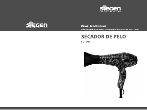 Manual de uso Siegen SG-3115 Secador de pelo