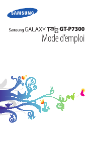 Mode d’emploi Samsung GT-P7300/AM16 Tablette