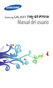 Manual de uso Samsung GT-P7510/AM32 Tablet