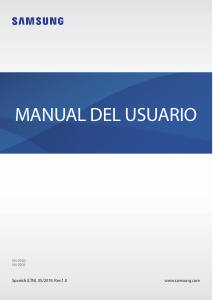 Manual de uso Samsung SM-P200 Galaxy Tab A 8.0 Tablet