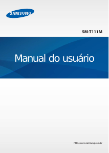 Manual Samsung SM-T111M Tablet