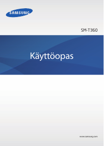 Käyttöohje Samsung SM-T360 Galaxy Tab Active Taulutietokone