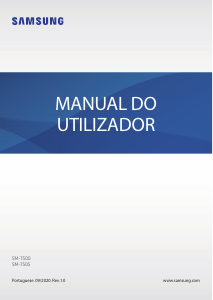 Manual Samsung SM-T500 Galaxy Tab A7 Tablet