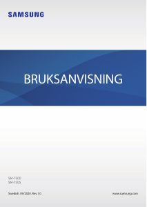 Bruksanvisning Samsung SM-T505 Galaxy Tab A7 Tablet