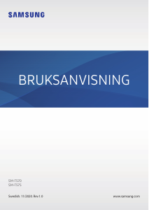 Bruksanvisning Samsung SM-T575 Galaxy Tab Active 3 Tablet