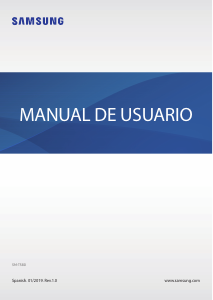 Manual de uso Samsung SM-T580 Galaxy Tab A Tablet