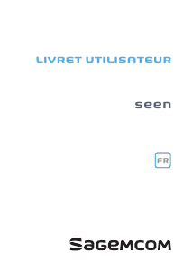 Mode d’emploi Sagemcom Seen Téléphone sans fil