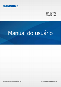 Manual Samsung SM-T719Y Tablet