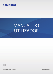 Manual Samsung SM-T720 Galaxy Tab S5e Tablet