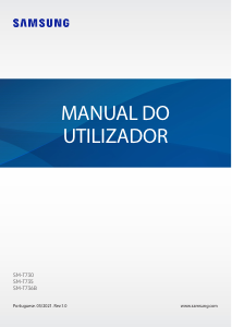 Manual Samsung SM-T736B Galaxy Tab S7 Tablet