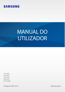 Manual Samsung SM-T870 Galaxy Tab S7 Tablet