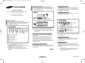 Manual Samsung CS-15K30MK Television