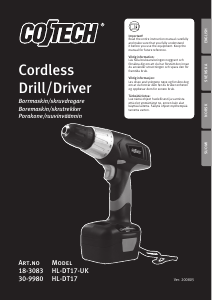 Bruksanvisning Cotech HL-DT17-UK Drill-skrutrekker