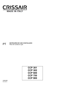 Manual Crissair CCP 600 Placa