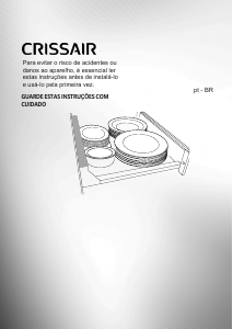 Manual Crissair CGA 14 TC Gaveta de aquecimento