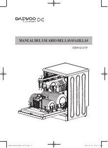 Manual de uso Deawoo DDW-G1211F Lavavajillas