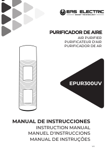 Manual EAS Electric EPUR300UV Purificador de ar