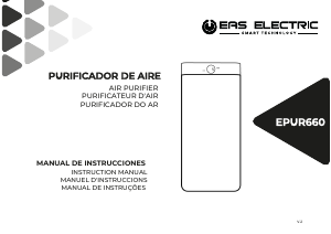 Manual EAS Electric EPUR660 Purificador de ar