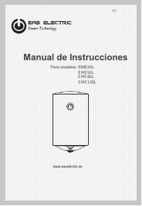 Manual de uso EAS Electric EME100L Calentador de agua