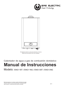 Manual de uso EAS Electric EMG11NGK Caldera de calefacción central