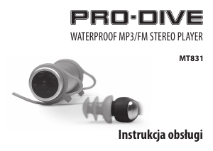 Instrukcja Pro-Dive MT831 Odtwarzacz Mp3