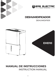 Handleiding EAS Electric EHD10 Luchtontvochtiger