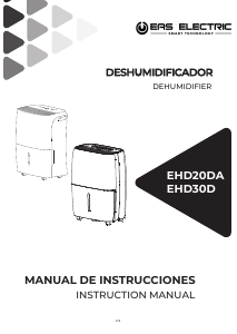 Handleiding EAS Electric EHD30D Luchtontvochtiger
