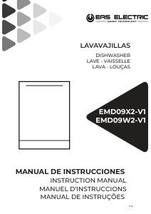 Manual de uso EAS Electric EMD09X2-V1 Lavavajillas