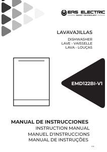 Mode d’emploi EAS Electric EMD122BI-V1 Lave-vaisselle