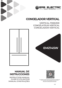 Manual EAS Electric EMZ145W Congelador