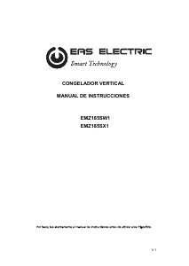 Manual de uso EAS Electric EMZ185SW1 Congelador