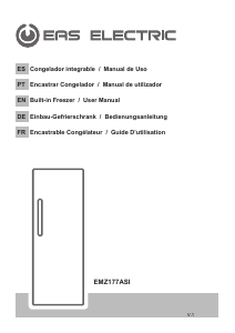 Manual de uso EAS Electric EMZ177ASI Congelador