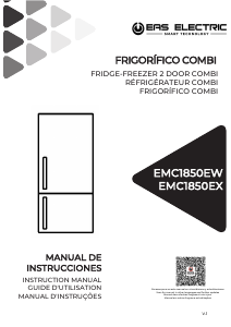 Manual de uso EAS Electric EMC1850EX Frigorífico combinado
