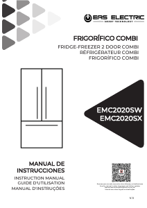 Manual de uso EAS Electric EMC2020SX Frigorífico combinado