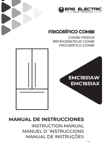 Manual de uso EAS Electric EMC1851AX Frigorífico combinado