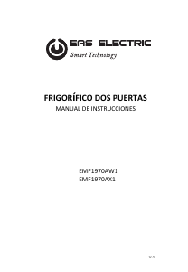 Manual de uso EAS Electric EMF1970AX1 Frigorífico combinado