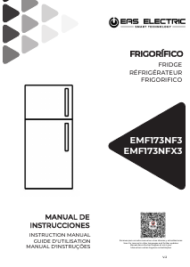 Manual de uso EAS Electric EMF173NF3 Frigorífico combinado