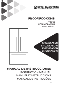 Manual EAS Electric EMC206ASGN Frigorífico combinado