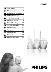 Mode d’emploi Philips SCD450 Ecoute-bébé