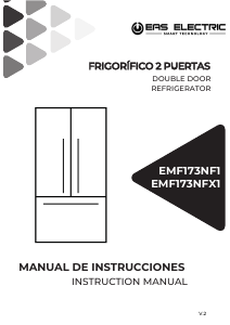 Manual EAS Electric EMF173NFX1 Fridge-Freezer