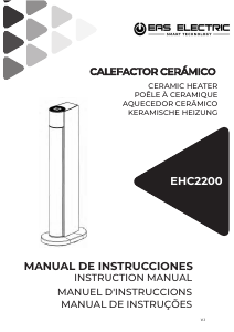 Manual de uso EAS Electric EHC2200 Calefactor