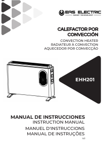 Manual de uso EAS Electric EHH201 Calefactor