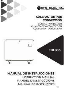Manual EAS Electric EHH210 Heater