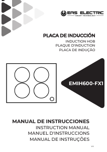 Manual de uso EAS Electric EMIH600-FX1 Placa