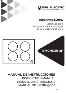 Handleiding EAS Electric EMCH029-2F Kookplaat