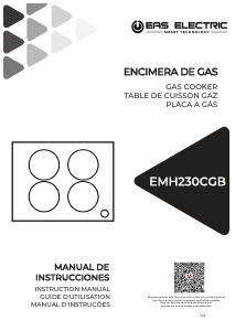 Handleiding EAS Electric EMH230CGB Kookplaat