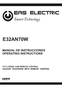 Handleiding EAS Electric E32AN70W LED televisie