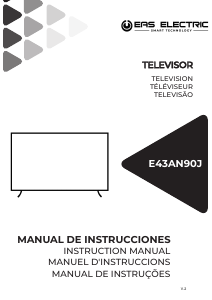 Manual de uso EAS Electric E43AN90J Televisor de LED