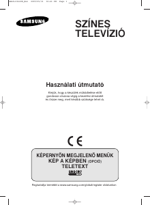 Használati útmutató Samsung CW-29M026P Televízió