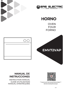Manual de uso EAS Electric EMV72VAP Horno